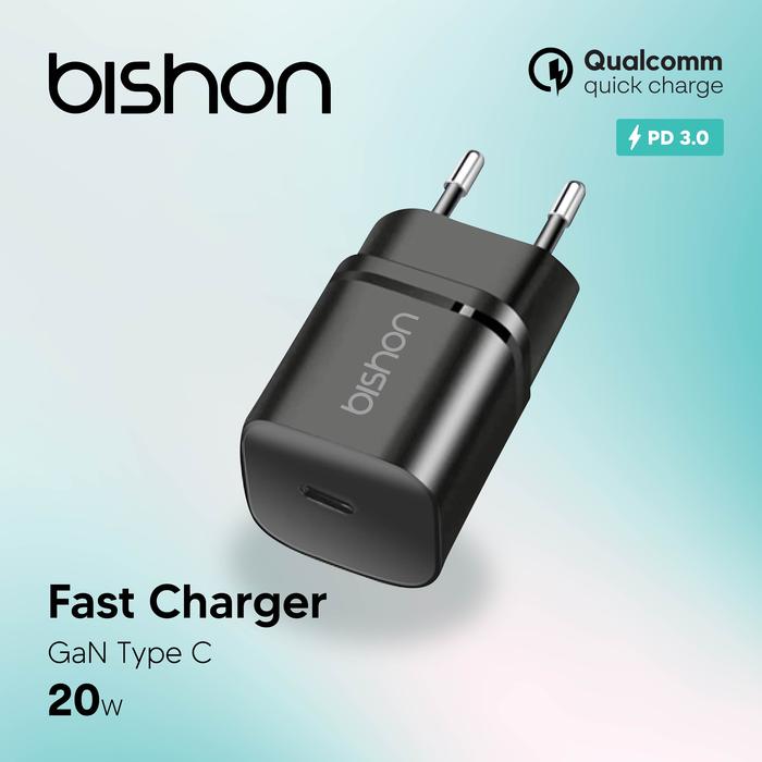 Gambar Bishon Kepala Charger 20W - Quick Charge PD 3.0 Fast Charging Untuk Handphone Earphone Smartwatch Smartphone Android Tablet Ipad Iphone Samsung - Hitam dari Bishon_NEW Kota Administrasi Jakarta Selatan Tokopedia