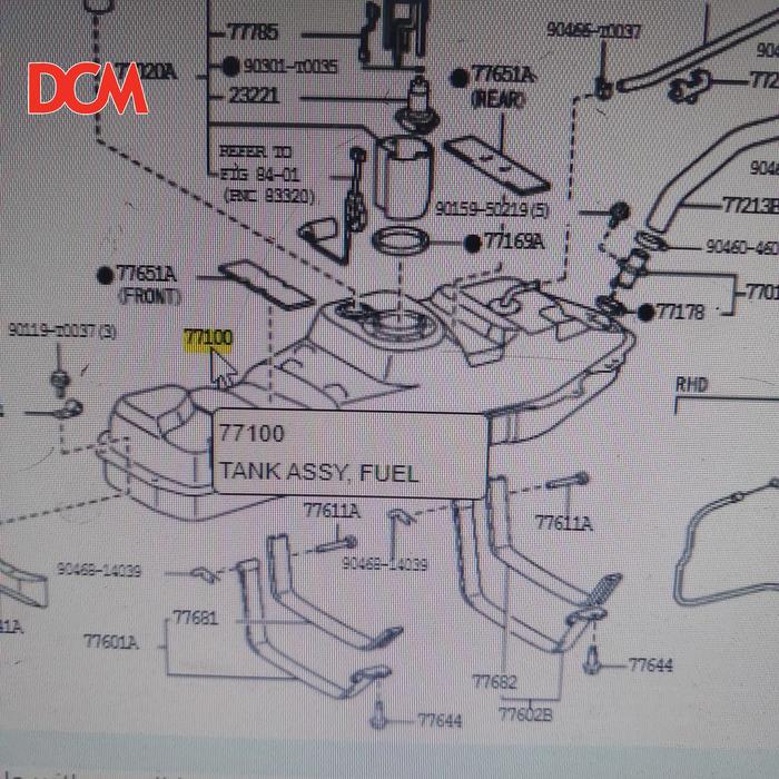 Gambar po tank assy fuel , tangki bahan bakar toyota innova lama dari toyota duta cendana Kab. Cianjur Tokopedia