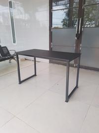 Gambar Meja Kerja Modern full hitam kokoh Multifungsi 120 x 60cm tinggi 72cm dari cahaya technic Kota Surabaya 4 Tokopedia