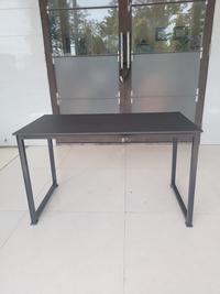 Gambar Meja Kerja Modern full hitam kokoh Multifungsi 120 x 60cm tinggi 72cm dari cahaya technic Kota Surabaya 5 Tokopedia
