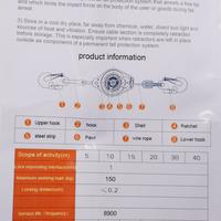 Gambar MORRIS FALL ARRESTER | PENAHAN JATUH | SABUK KEAMANAN - 5M dari Toko Perkakasku Os Kota Administrasi Jakarta Pusat 3 Tokopedia