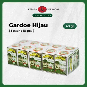 Gardoe Hijau 40 gr ( 1 pack : 10 pcs ) - Teh Tubruk