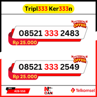 Gambar Nomor Cantik TELKOMSEL (Simcard Kartu Perdana) 20 Ribuan #KEREN dari No Cantik Murah Meriah Jakarta Selatan 1 Tokopedia