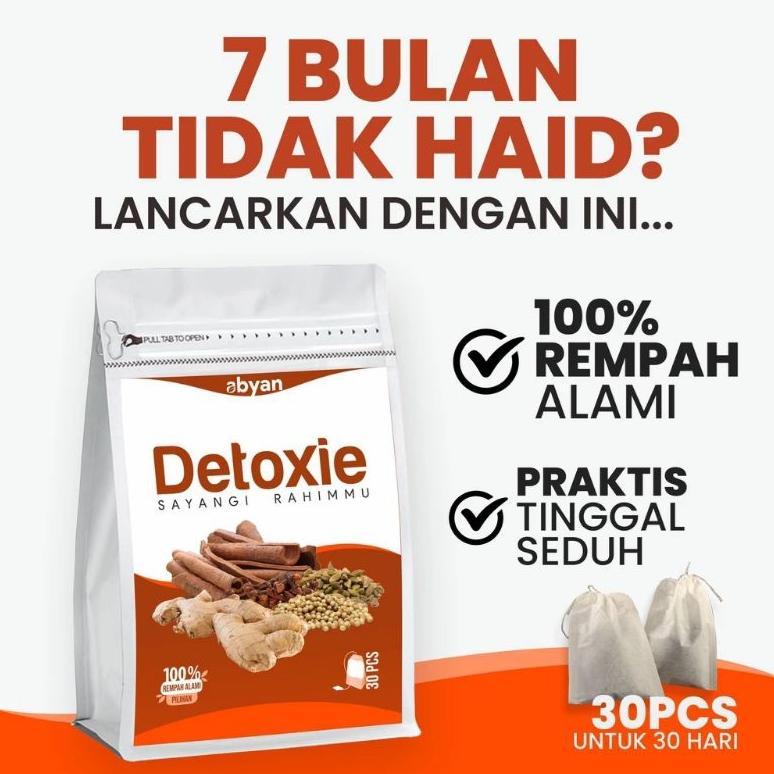 Detoxie Detox Rahim Ramuan Melancarkan Haid Alami Dr.Zaidul Akbar - Isi 14
