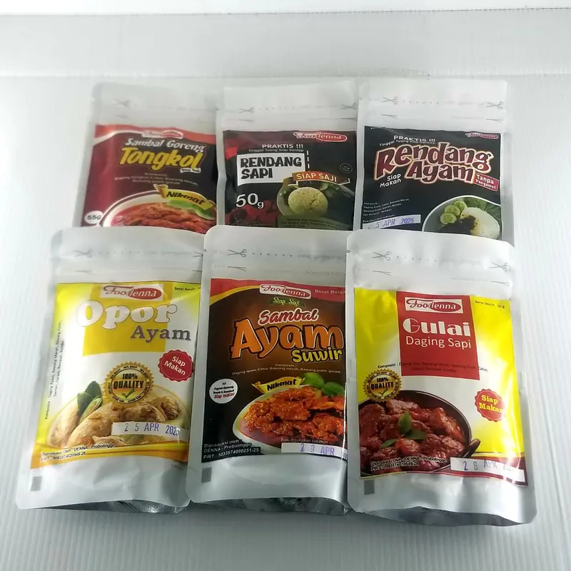 Makanan Siap Saji Foodenna Rendang Sapi - Instant Food 4