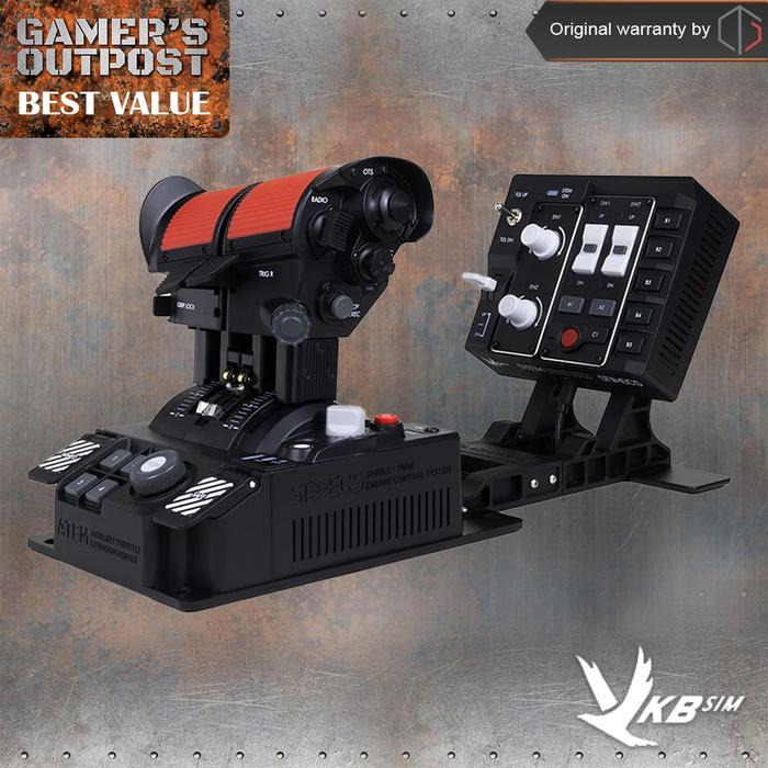 Gambar VKB STECS Throttle System - Max USB Gaming Joysticks dari Gamer's Outpost Kota Administrasi Jakarta Pusat Tokopedia
