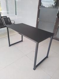 Gambar Meja Kerja Modern full hitam kokoh Multifungsi 120 x 60cm tinggi 72cm dari cahaya technic Kota Surabaya 3 Tokopedia
