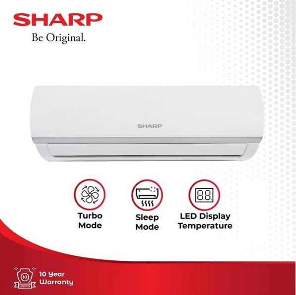Gambar SHARP AH-A9ZCY / 9ZCY / 9 ZCY AC Split Standard R32 1 PK dari Megah Jaya Elektronik. Kota Administrasi Jakarta Barat Tokopedia