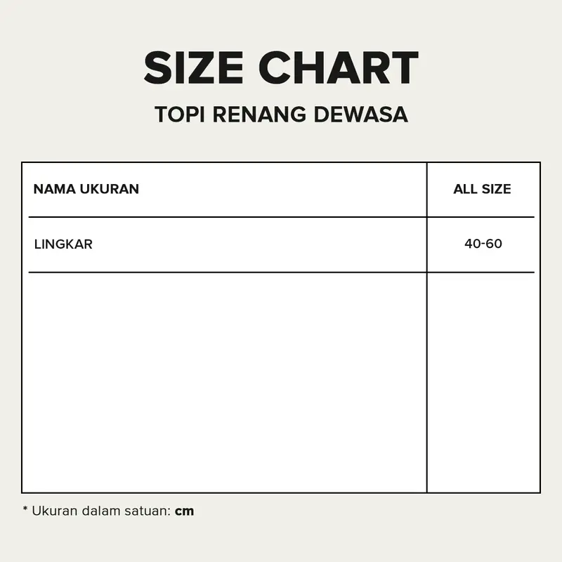 FBS Topi Renang Dewasa Bahan Spandex Premium 3