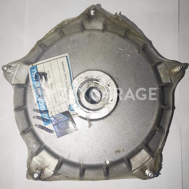 tromol belakang vespa sprint px r10 ring 10 ori original NOS danmotor 0