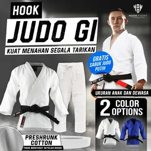 Gi Judo Hook Training Fight Gear, Judo Gi Hook, Baju Judo Hook