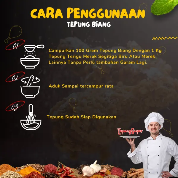 Tepung Biang Fried Chicken / Premix 1801 1