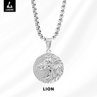Gambar Lucre Necklace - LION | Kalung Titanium Anti Karat Rantai Stainless Steel Pria Wanita Keren Minimalis - 45 cm dari Lucre Jewelry Kota Administrasi Jakarta Timur 5 Tokopedia
