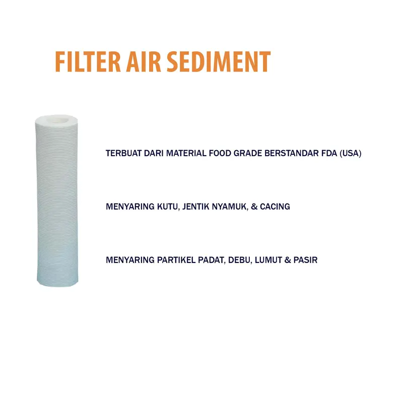 Cartridge Filter Air / Filter Sedimen 10 Inch - Filter KINNOYAMA 1