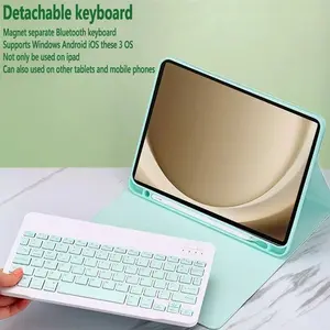 For Samsung Galaxy Tab S6 Lite 10.4 Inch P615 P619 2020 2022 2024 Keyboard Bluetooth Case Flip Cover Magnet Warna Mouse Detachable For Samsung Galaxy Tab S6 Lite 10.4 Inch P615 P619 2020 2022 2024 Keyboard Bluetooth Case Flip Cover Magnet Warna Mouse Detachable