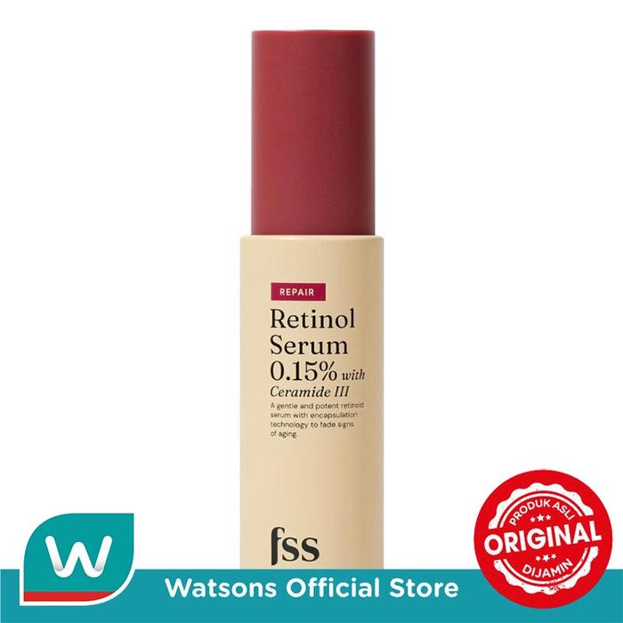 Gambar For Skin's Sake Retinol Serum 0.15% With Ceramide III 30Ml dari Watsons Indonesia Official Store Kab. Tangerang Tokopedia
