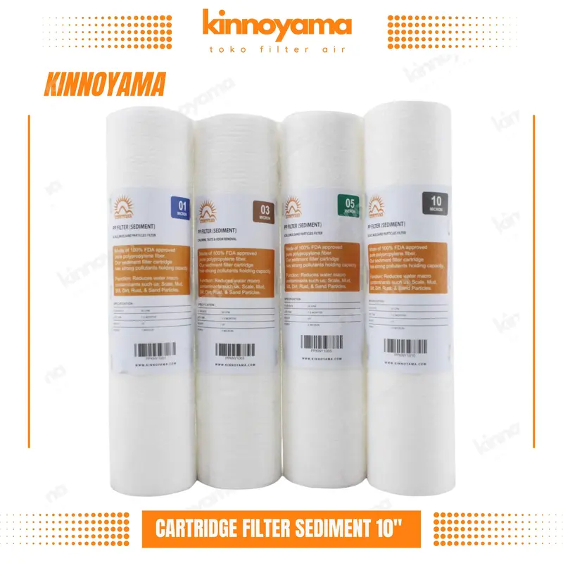 Cartridge Filter Air / Filter Sedimen 10 Inch - Filter KINNOYAMA 0