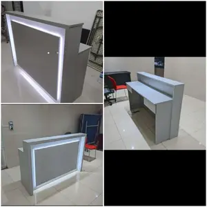 MEJA KASIR MODERN RESEPSIONIS MINIMALIS