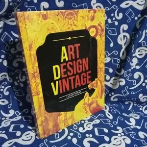 BUKU - ART DESIGN VINTAGE - RETRO - DISAIN - SENI - Lawasan