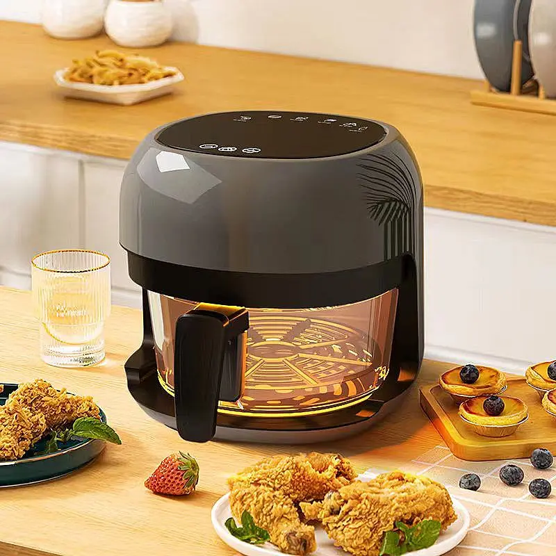 IDEALIFE AIR FRYER IL 200 B / IL 200B TRANSPARAN KACA LOW WATT GARANSI RESMI