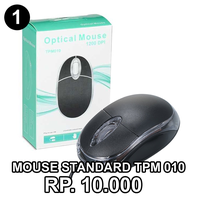 Gambar Mouse USB Kabel Standar Murah / Standard Cable dari Digitalcity Kota Administrasi Jakarta Pusat 1 Tokopedia