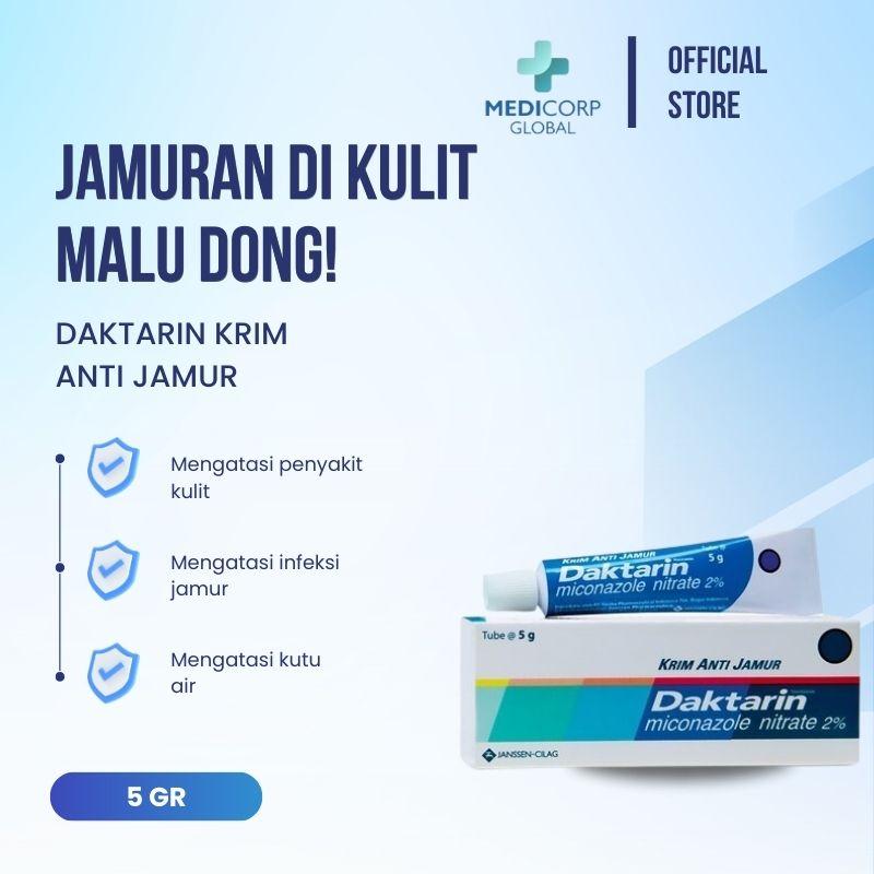 Daktarin krim salep anti jamur obat kulit gatal miconazole 5 gr