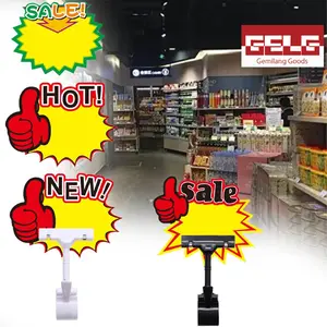 New Tag Kartu Promo Sale Price Tag Jepit Price Tag Label Harga Pop Card Penjepit Harga 10 pcs