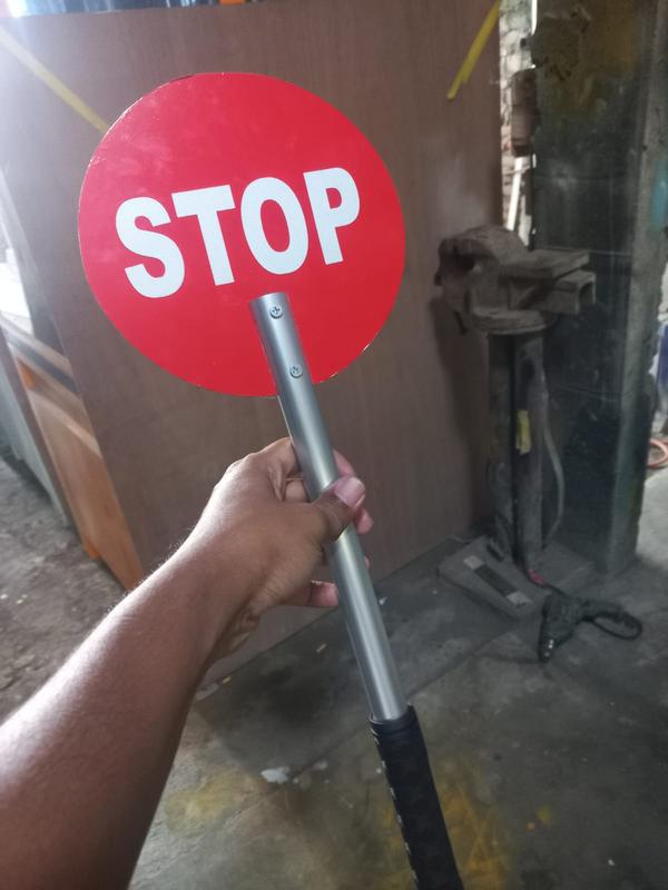 JUAL RAMBU STOP DIAMETER 20CM TINGGI RAMBU PEGANGAN 45CM RAMBU - Shop ...