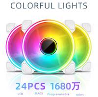 Gambar Fan coolmoon WF1 Infinity Lens 5v 3Pin ARGB Pwm 12Cm white - Hitam, FAN WF1 dari Daftar Harga Komputer Kota Administrasi Jakarta Pusat 4 Tokopedia
