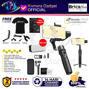 Brica B-Steady Pro 3-Axis Gimbal Stabilizer / Brica BSteady PRO Original Resmi