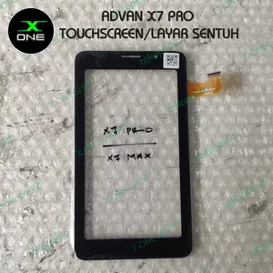 Touchscreen Layar sentuh Ts Tablet Advan X7pro X7 pro Black Original
