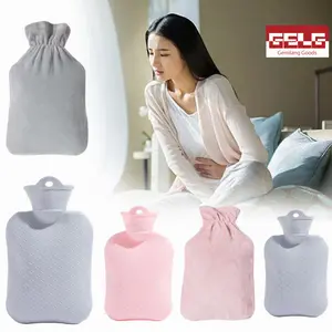 500/1000ML Kompres Perut Alat Kompres Air Panas/ Kantong Kompres Air Panas Bantal Penghangat