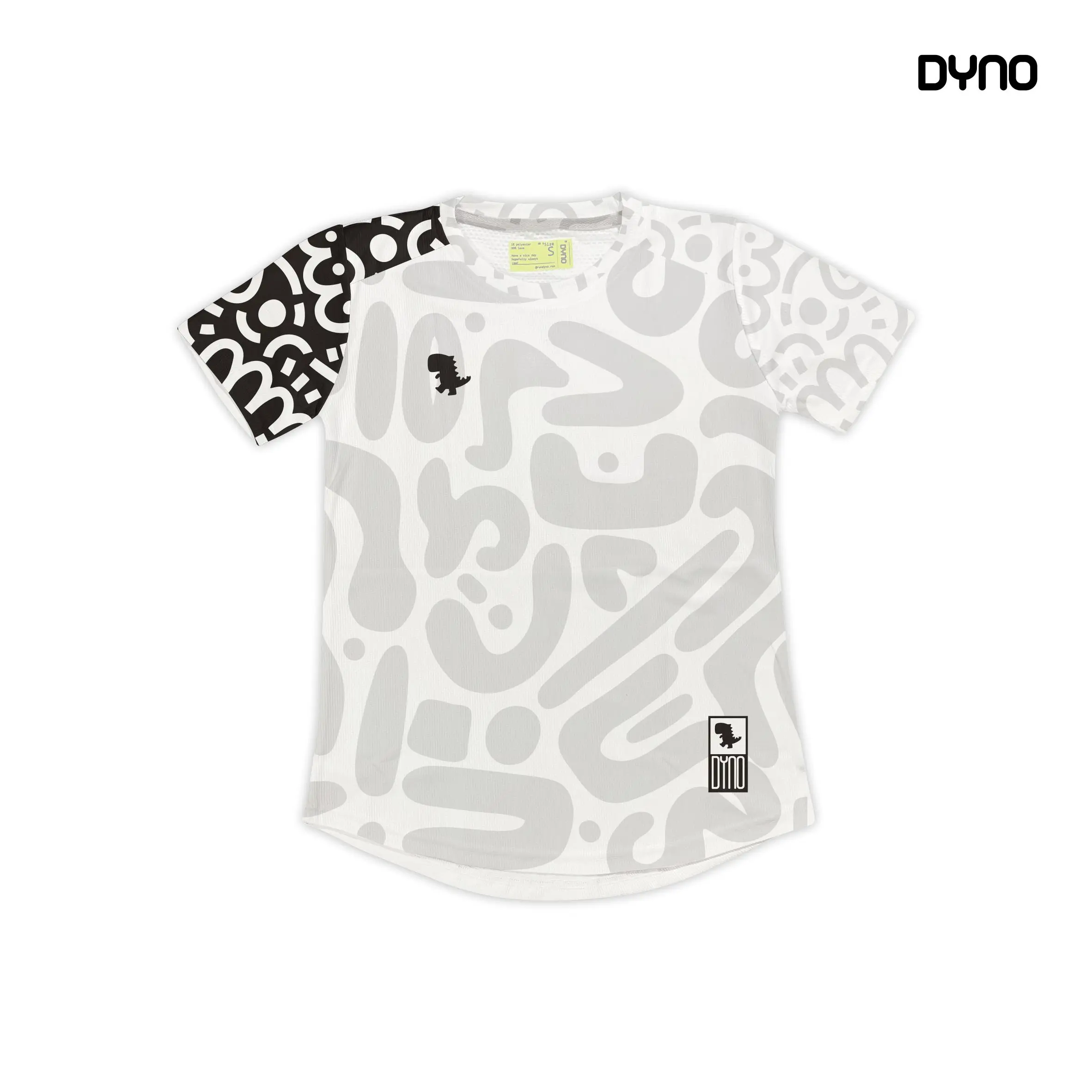 DYNO black and white - running jersey (female fit)