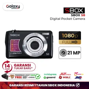 Camera Digital Pocket Sbox 21Mp Garansi 1Tahun