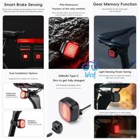 Gambar ROCKBROS R7 Lampu Pintar Belakang Sepeda Sinkronisasi 2 Braket Bicycle Rear Light Smart Brake Sensing Synchronized Taillight 12 Modes Ipx6 Rechargeable Rear Light MTB Road Bike Dual Brackets dari Wof Wheel of Fortune Official Kab. Tangerang 4 Tokopedia