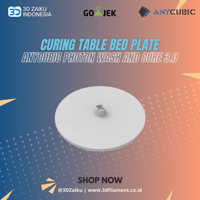Jual Original Anycubic Photon Wash and Cure 3.0 Curing Table Bed Plate ...