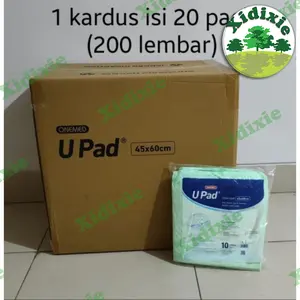 UPAD Underpad ONEMED 60x 45 45x60 KHUSUS 20 PACK ATAU 1 CARTON