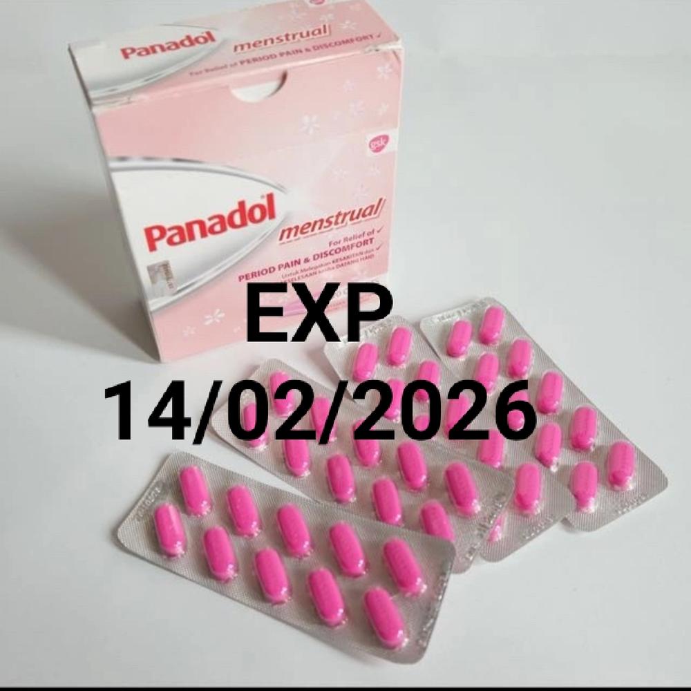 Panadol menstrual ori malaysia