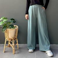 Gambar Lezahrasignature Celana Olahraga Wanita Kulot Soft Babyterry Panjang 102cm Fit XL Highwaist dengan Saku Kiri Kanan untuk Berat Badan 43kg-75kg - Bata dari LEZAHRASIGNATURE Kota Bandung 3 Tokopedia
