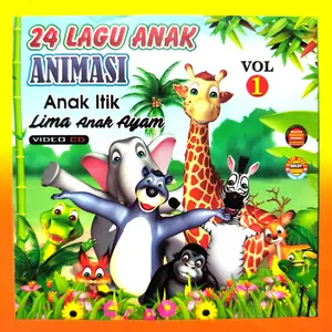 Kaset VCD 24 Lagu Anak BALITA - PAUD - TK - SD Album Terlaris Vol. 01