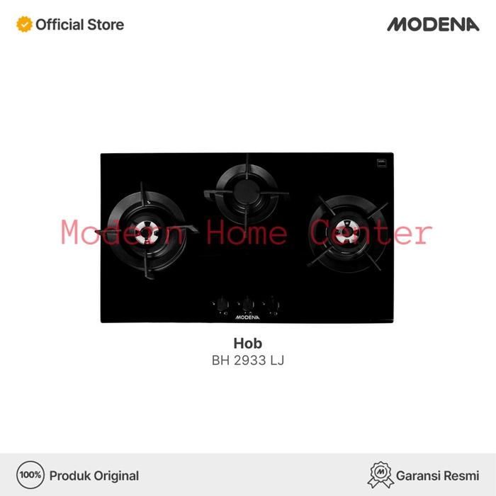 Gambar Modena Kompor Tanam Gas 3 Tungku BH 2933 LJ (90 cm) dari Modern Home Center Kab. Tangerang Tokopedia