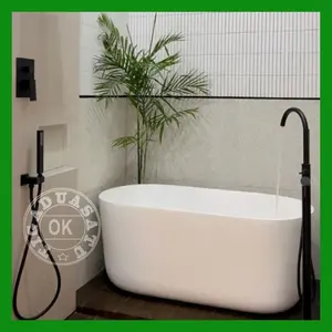 Bathtub Terazzo Jepang Mewah Handmade