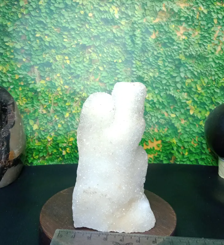 Crystal Natural Clear Quartz Druzy from Cactus Batch Cluster (4) 0