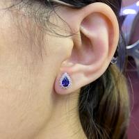 Gambar Anting Berlian Blue Sapphire KER780803 - Kimberly Jewellery dari Kimberly Jewellery Online Kota Administrasi Jakarta Selatan 3 Tokopedia