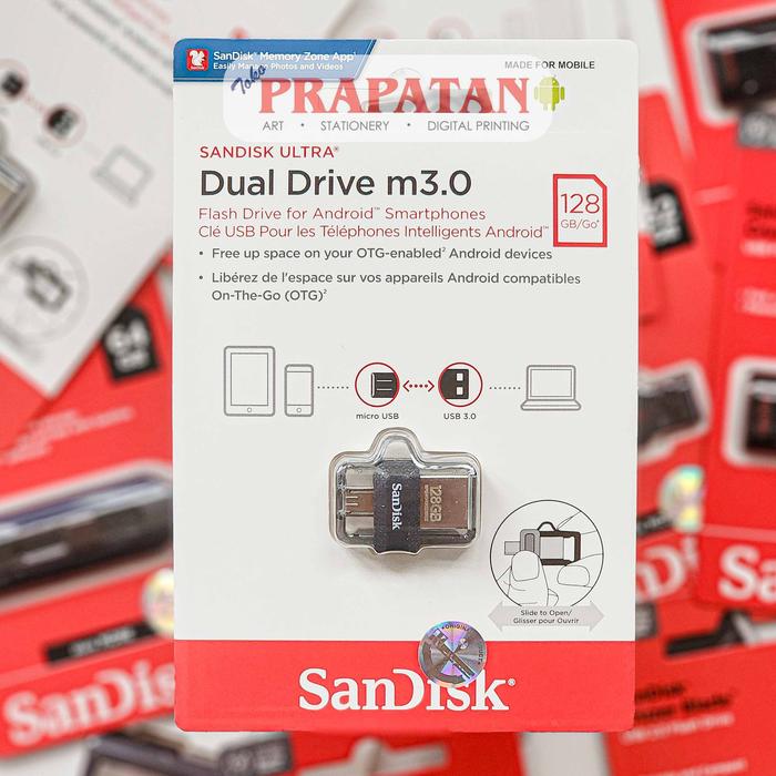 Gambar SanDisk Ultra Dual Drive M3.0 | USB Flash Drive - 32GB dari Toko Prapatan_NEW Kota Administrasi Jakarta Timur Tokopedia