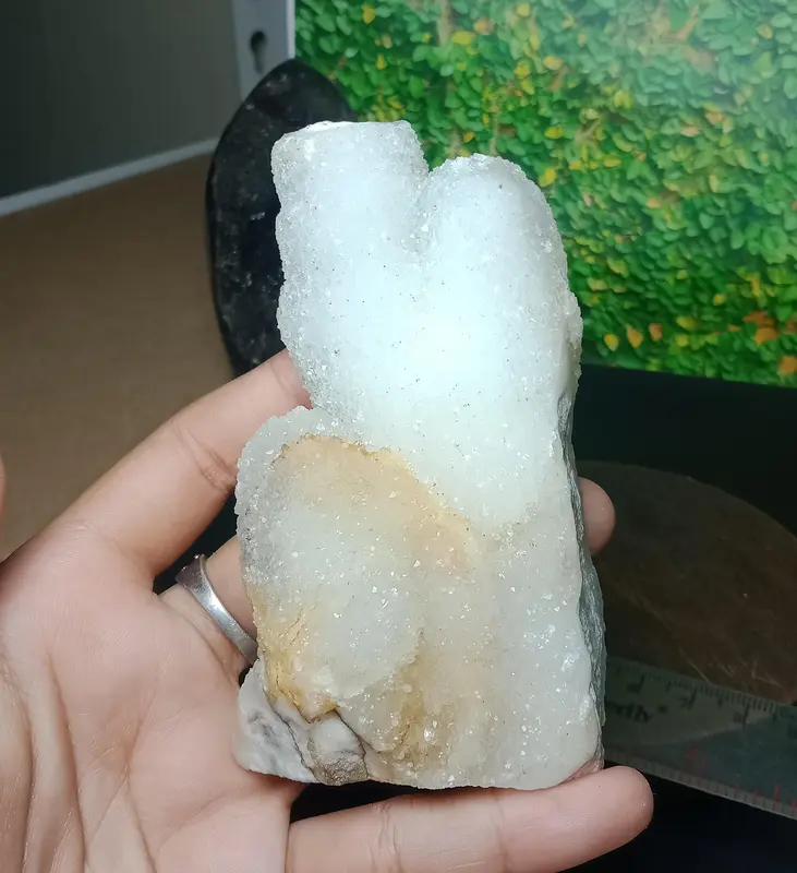 Crystal Natural Clear Quartz Druzy from Cactus Batch Cluster (4) 2