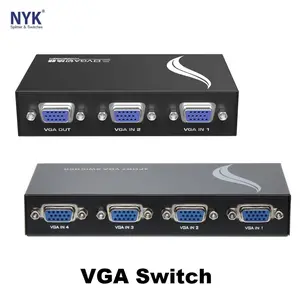 NYK VGA Switch 2 Port / 4 Port Switcher VGA