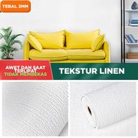 Gambar WALL Linen Roll | Wallpaper Dinding | Dekorasi Kamar | Wallpaper Bahan Kulit Jeruk - pink muda dari Easy Decoration Kota Tangerang 3 Tokopedia