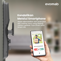 Gambar evomab Smart Door Lock Pintu Digital Kamera Face Recognition EDLK-MK7 dari evomab Kota Administrasi Jakarta Barat 5 Tokopedia
