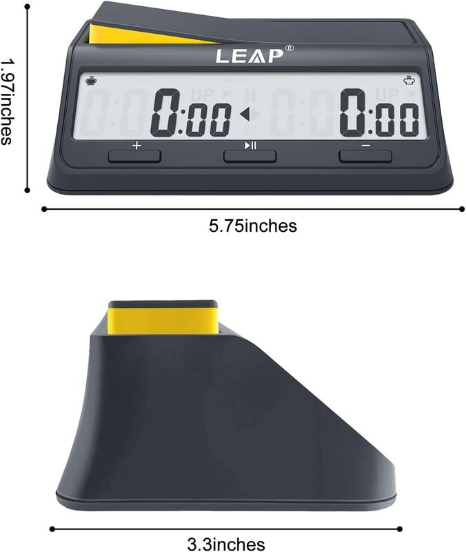 Professional Chess Clock Leap Time PQ 9917 - Original - Jam Catur 1